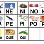 Faça cartões com sílabas