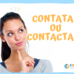 Contatar ou contactar