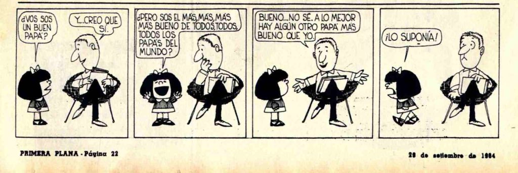 Tirinha Mafalda