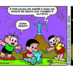 Tirinha sobre autismo,Turma da Mônica