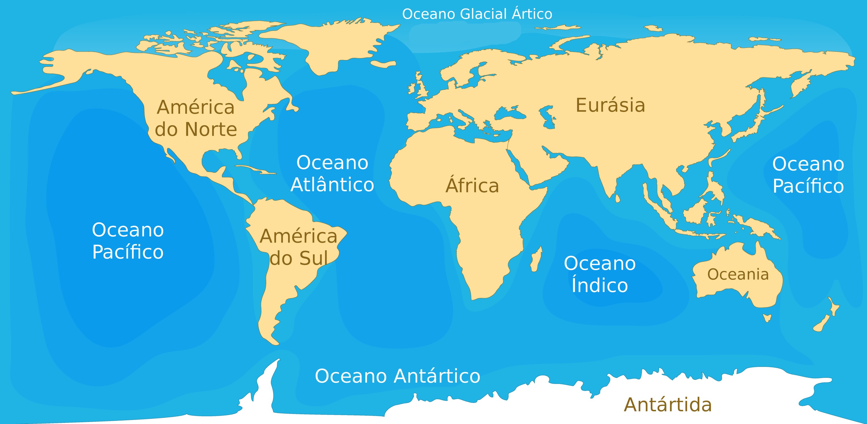 Oceano Pacífico Onde Fica Características Mapa Limites Ilhas Mares