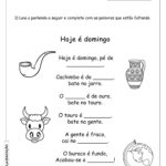 Parlendas para imprimir – atividades