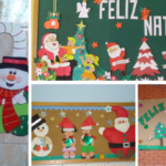 Decoração de Natal para escola
