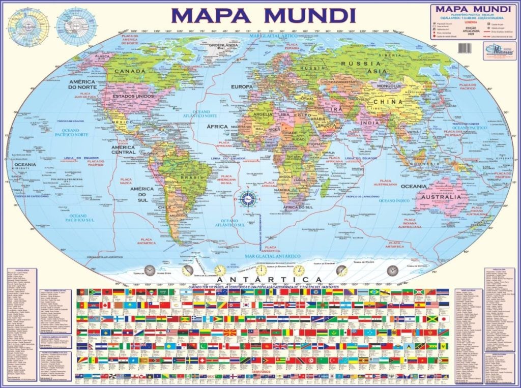 Mapa mundi politico