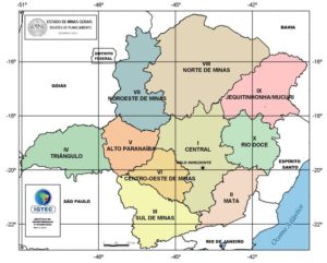 Mapa De Minas Gerais - Cidades, Mapa Por Região, Mapa Político