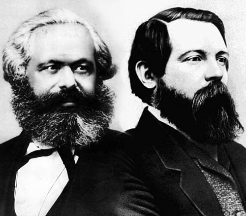 Karl Marx e Friedrich Engels