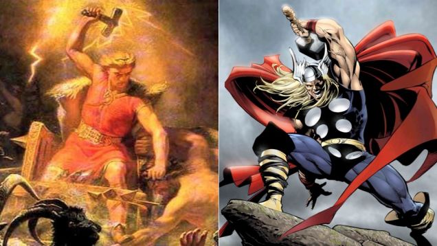 Thor mitologia e marvel