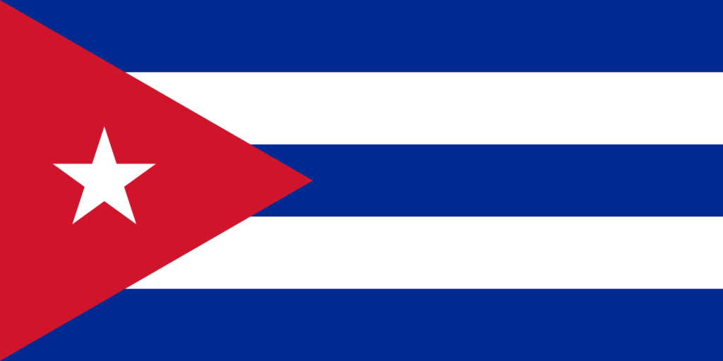 Bandeira de Cuba