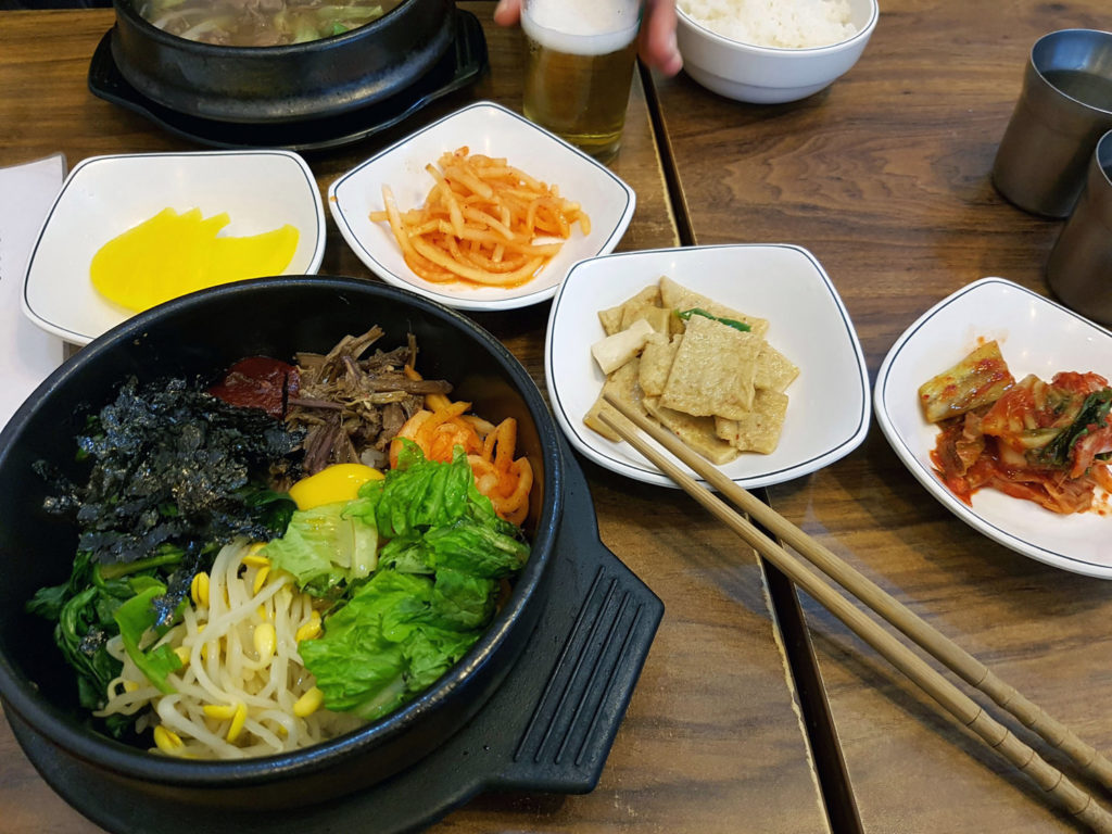 comida coréia do sul