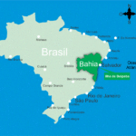 mapa da Bahia