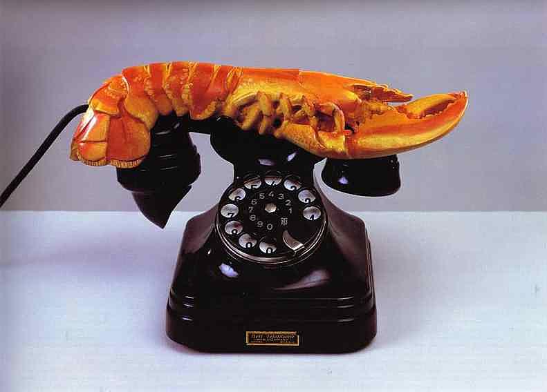Telefone Lagosta, Salvador Dalí (1936)