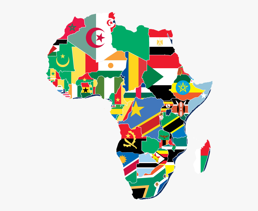 Fim do Império português - Mapa da África