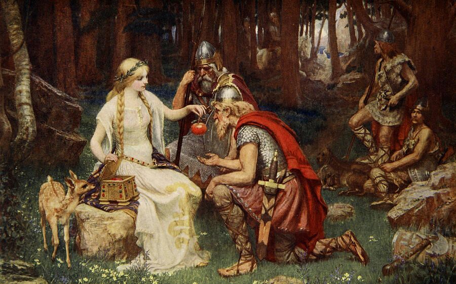 Na Mitologia Grega A Deusa Da Eterna Juventude Era Iduna Conheca A Deusa Da Imortalidade Na Mitologia Nordica
