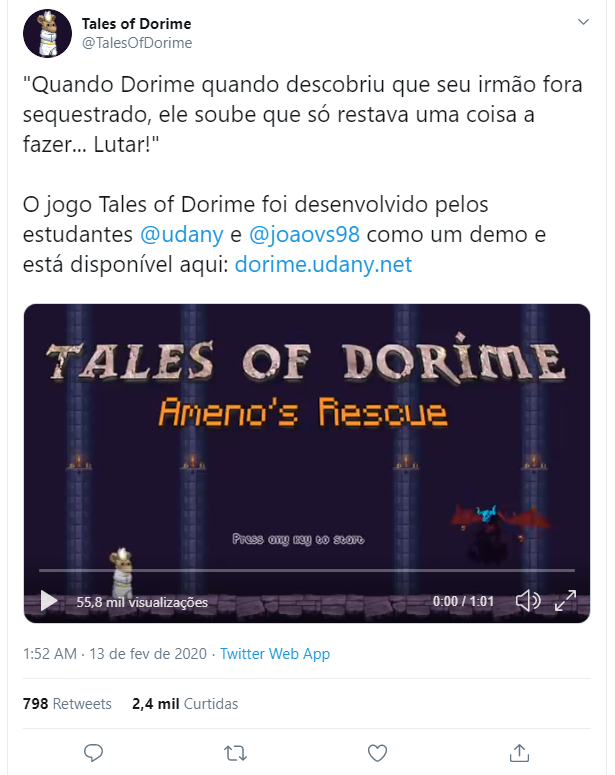 Jogo Tales of Dorime