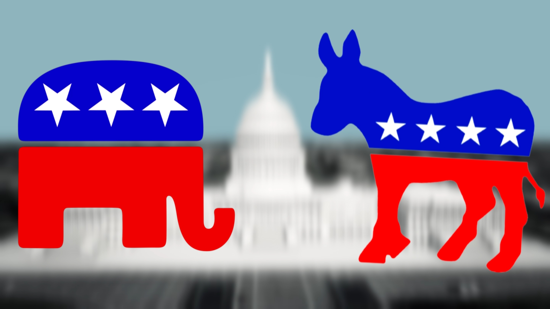 Partido Republicano e Partido Democrata dos EUA