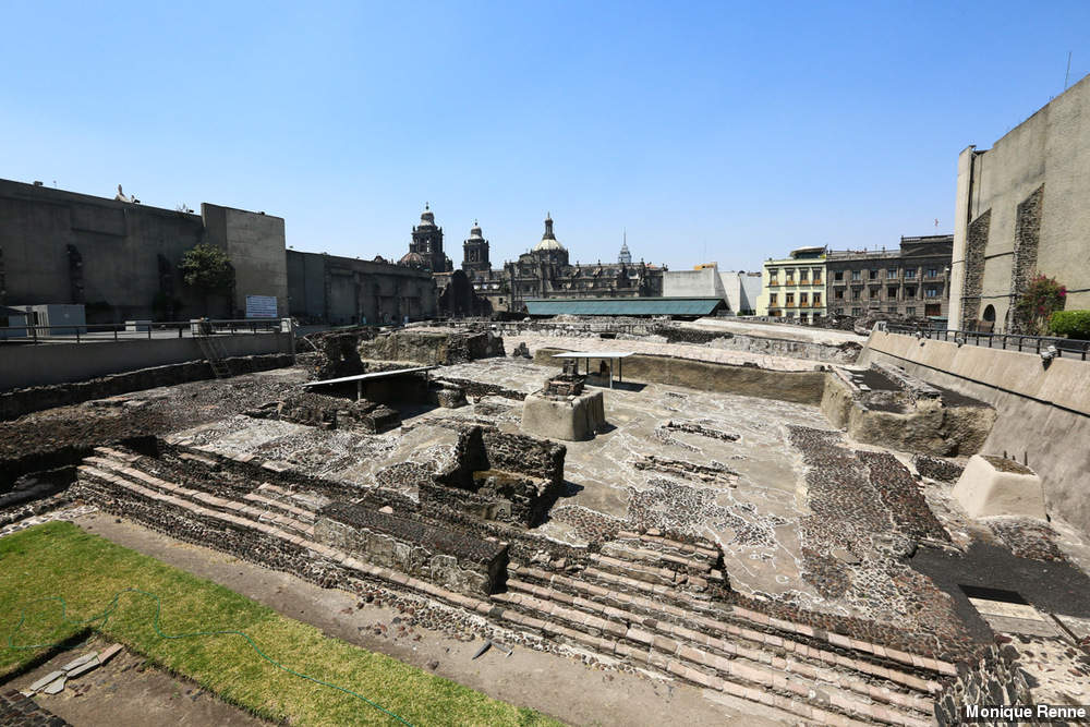 Ruínas de Templo Maior - Cidade do México