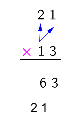 Exemplo 3 - multiplicação