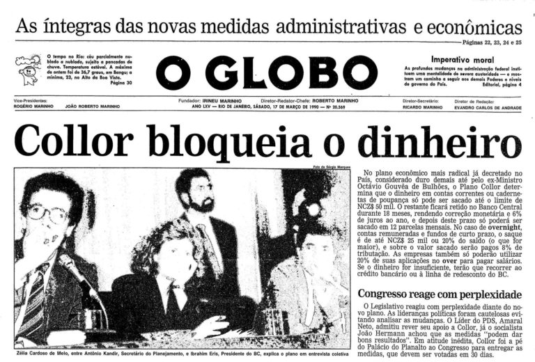 Plano Collor - O que foi, contexto histórico, medidas e consequências