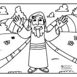 Símbolos da Páscoa para colorir