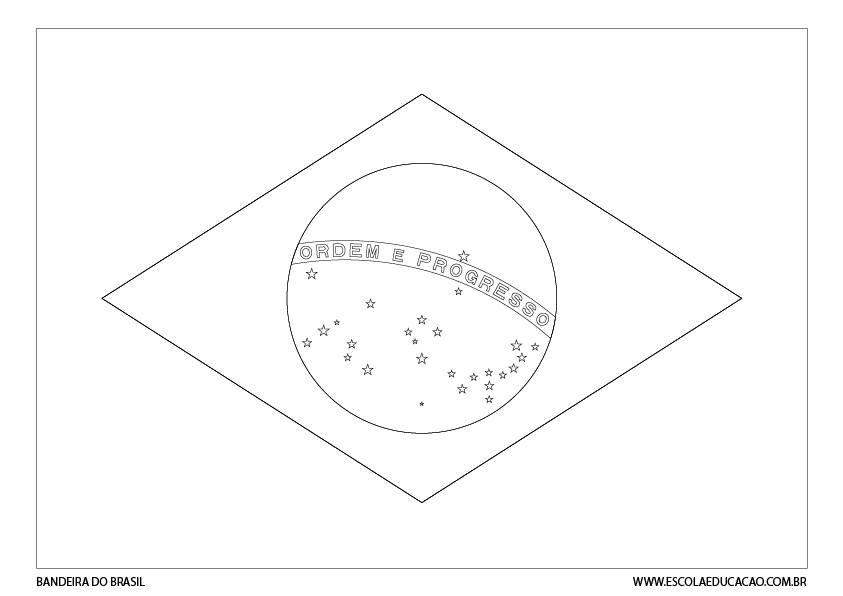 30 Desenho Da Bandeira Do Brasil Para Colorir Pics Colorir Porn Sex 8642