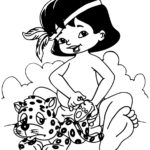 Dia do Índio para colorir