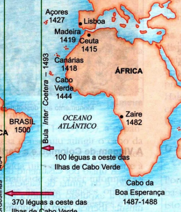 Tratado de Tordesilhas - Tudo sobre Tratado de Tordesilhas - Escola ...