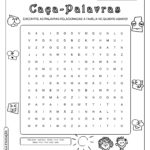Caça-palavras inéditos para imprimir
