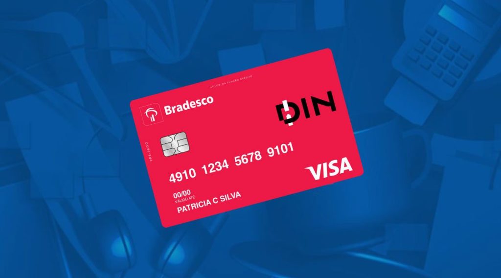 Como fazer o cartão de crédito DIN Bradesco