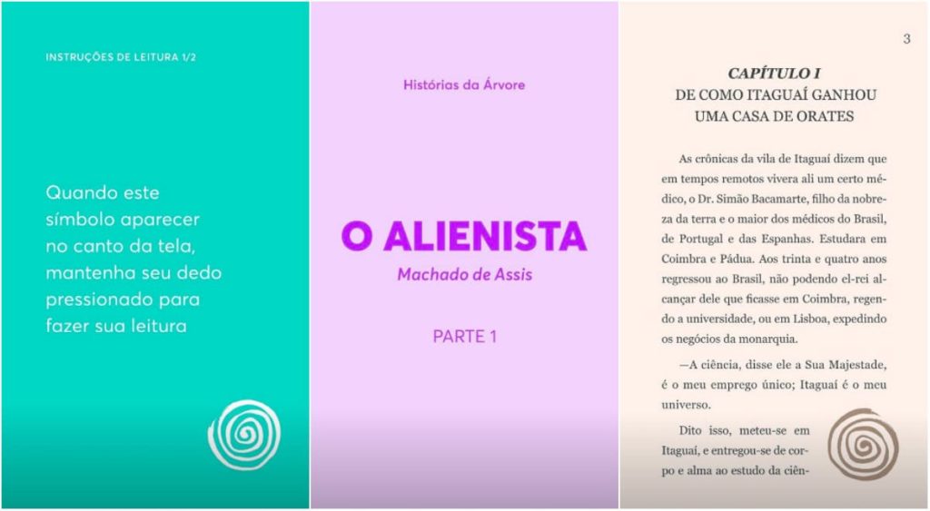 livros completos para leitura pelo Instagram Stories