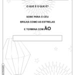 Atividades Festa Junina para imprimir inéditas