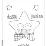 Desenhos de festa junina para colorir