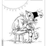 Desenhos de festa junina para colorir