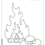 Desenhos de festa junina para colorir