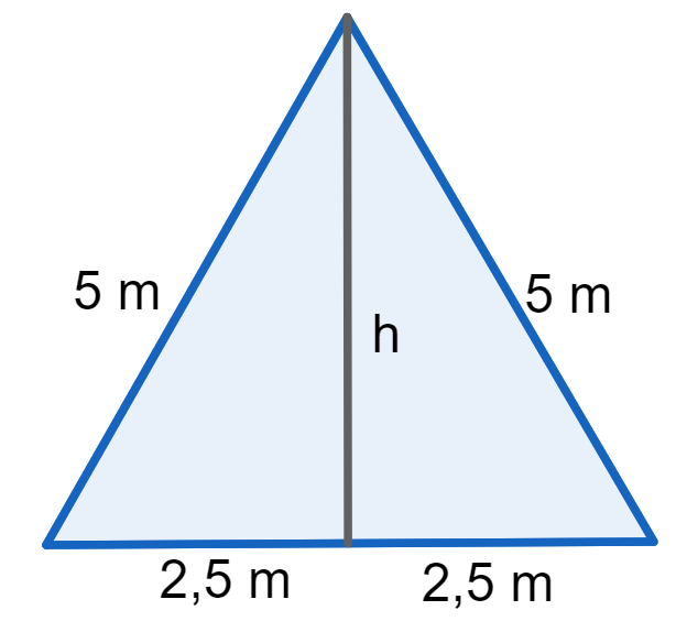 Área de triângulo