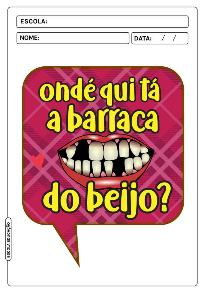 Plaquinhas de Festa Junina