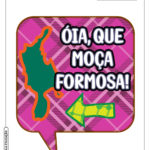 Plaquinhas de Festa Junina