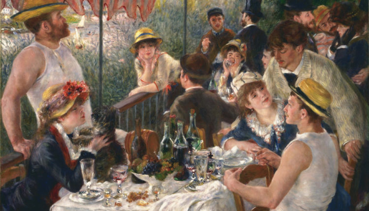 O almoço dos barqueiros - Renoir