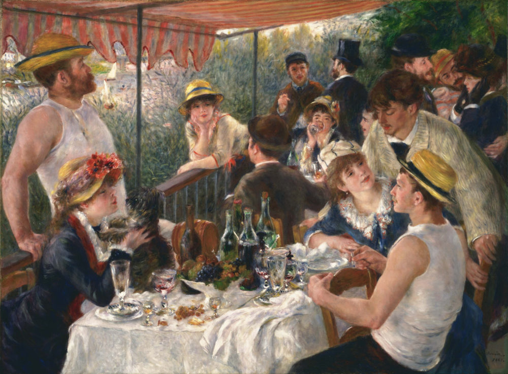 O almoço dos barqueiros - Renoir