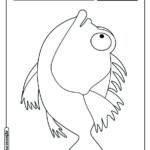 Peixe para colorir