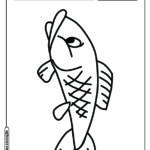Peixe para colorir