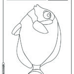 Peixe para colorir