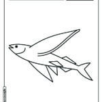 Peixe para colorir