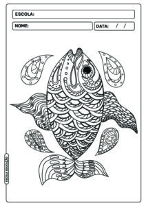 Desenhos De Peixe Para Colorir Atividades Para Imprimir E Colorir