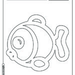 Peixe para colorir