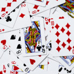 Probabilidade genética: escolha de cartas do baralho.