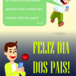 Cartão Dia dos Pais para imprimir