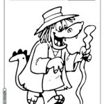Cuca para colorir