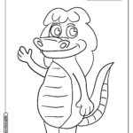 Cuca para colorir