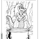 Cuca para colorir