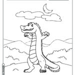 Cuca para colorir